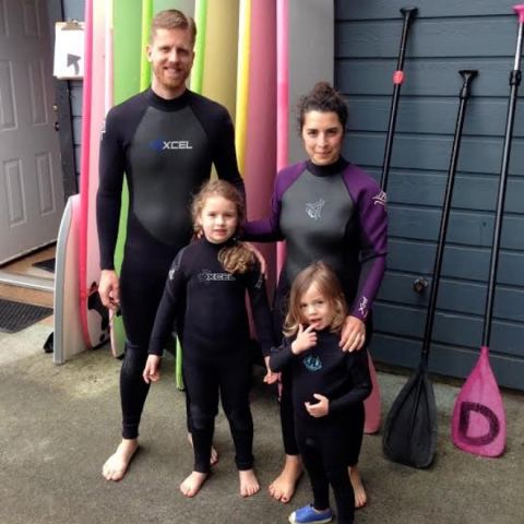 a group of people posing for the camera