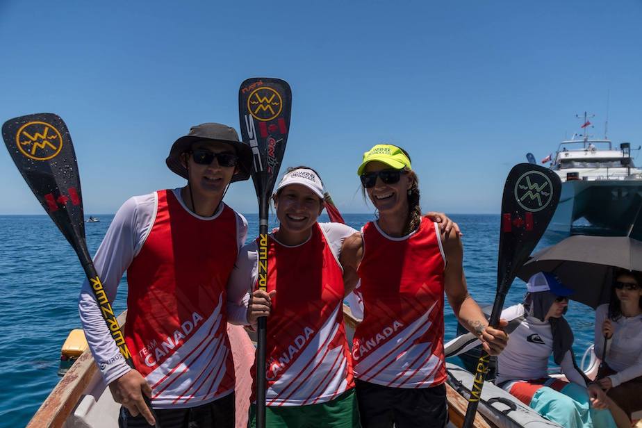 a group of people on a boat